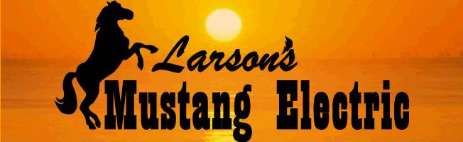 Larson's Mustang Electric